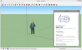 Logotipo antigo do SketchUp Make.