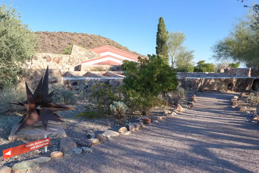 Taliesin West, sede de inverno de Frank Lloyd Wright no Arizona