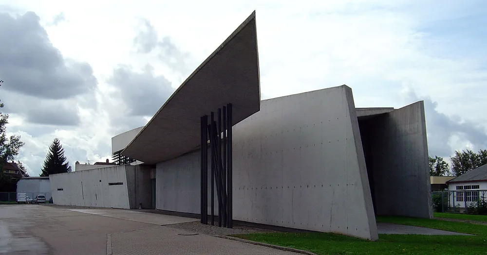 Vitra Fire Station, obra real de Zaha Hadid em Weil am Rhein